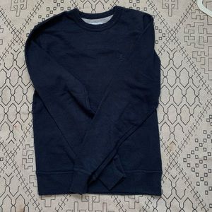 navy crewneck